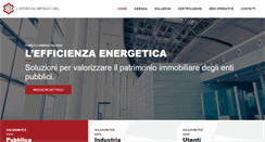 Desktop Screenshot of operosaimpianti.com