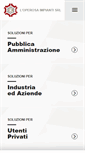 Mobile Screenshot of operosaimpianti.com